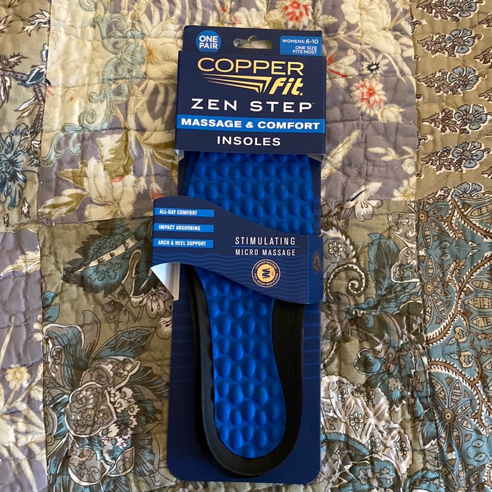 Copper Fit Zen Step Insoles women